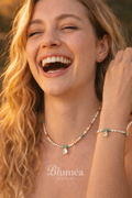 Shell & Turquoise Gemstone Jewelry Set