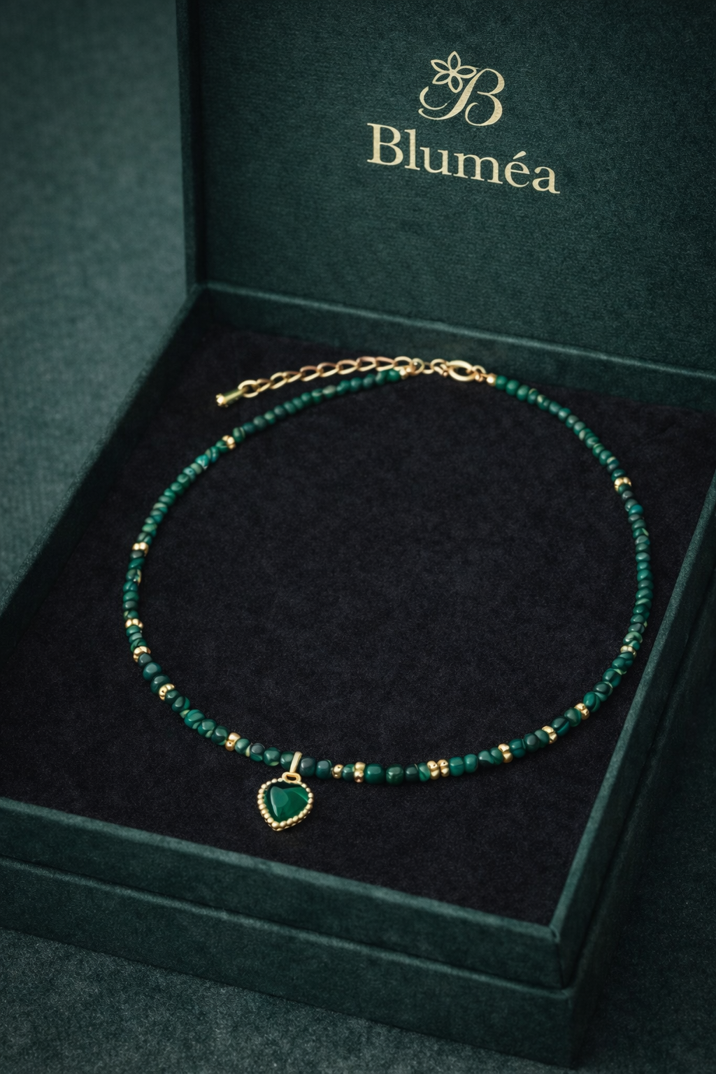 Green Malachite-Inspired Pendant Jewelry