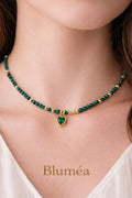 Green Malachite-Inspired Pendant Jewelry